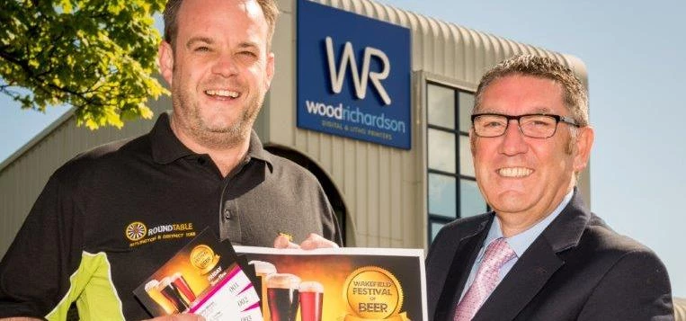 Printing experts Wood Richardson sponsor Wakefield Festival of Beer 