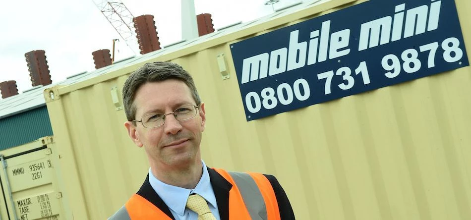 Chris Morgan, Managing Director, Mobile Mini UK