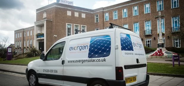 Evergen at Maidenhead Town Hall to install new solar panel system