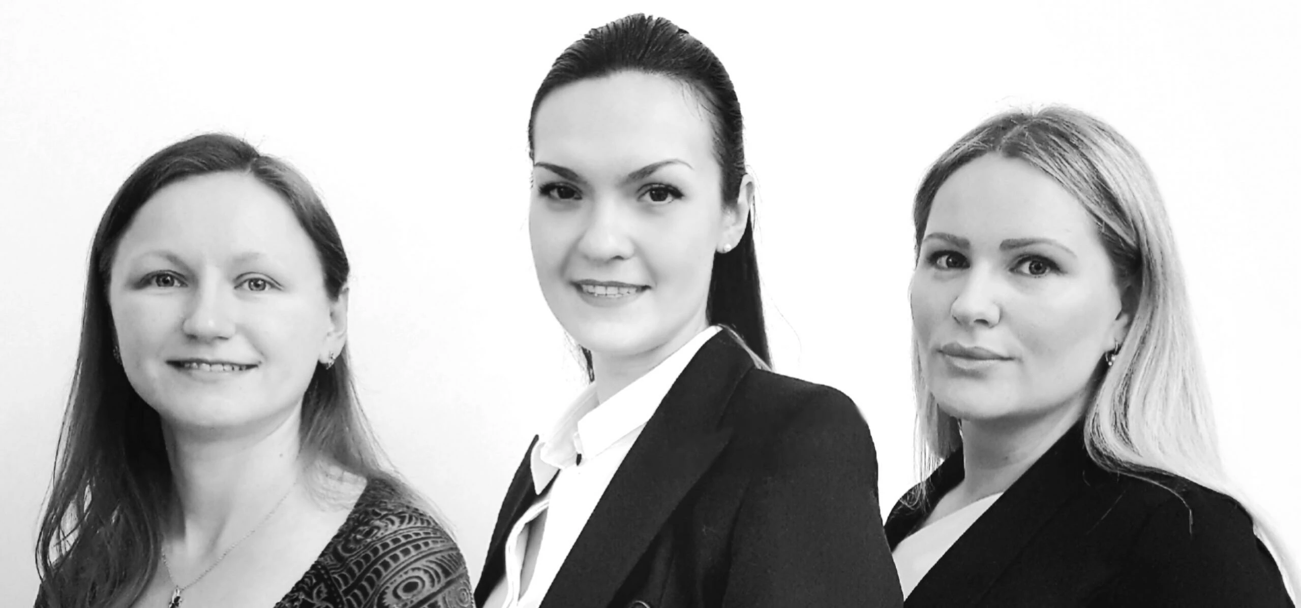 Nadya Leandro, Maria Udalova-Surkova and Angeliki Kotsidou from McHale's foreign language department