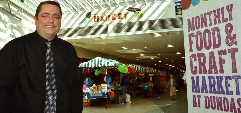 David Harris, Manager Dundas Indoor Market