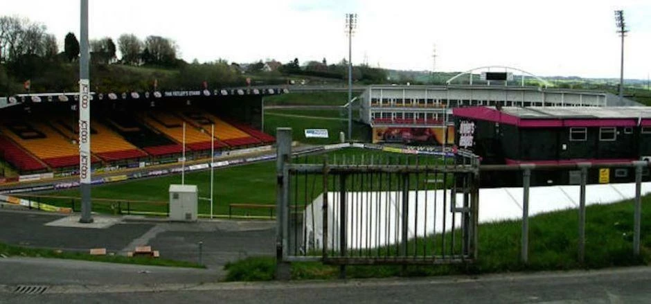 Bradford Bulls’ home ground, Odsal Stadium. Photograph: Betty Longbottom/Geograph.