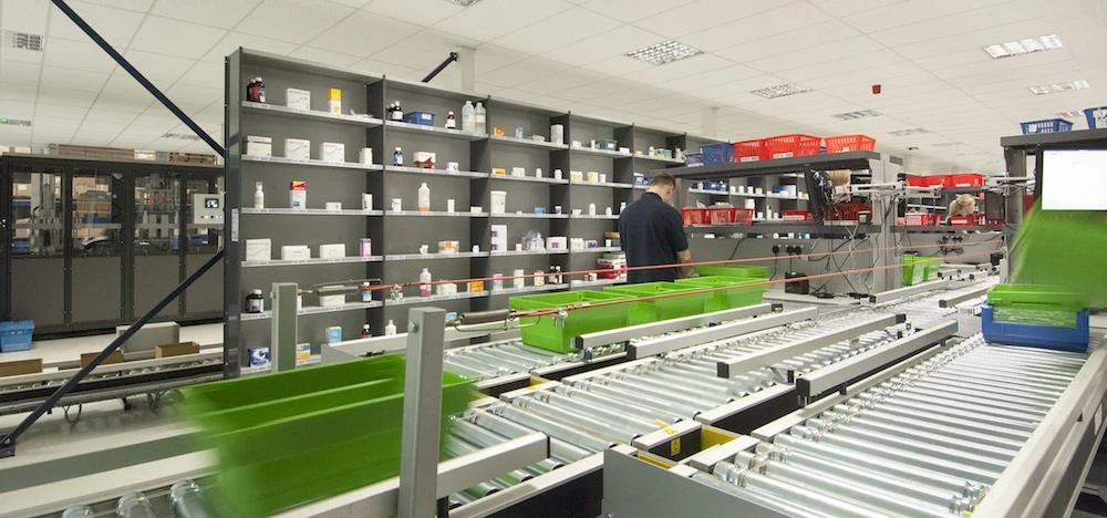 Pharmacy2u's distribution centre.