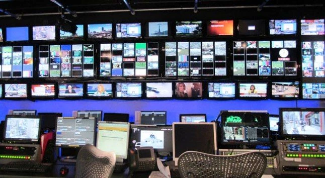 TV control room 