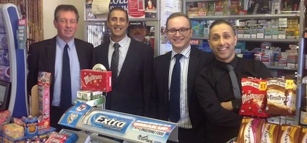 Left to right: Nick Day, NMS Financial, Manooj Uppal, Uppal and Sons Ian Kirk, Barclays and Tej Uppa