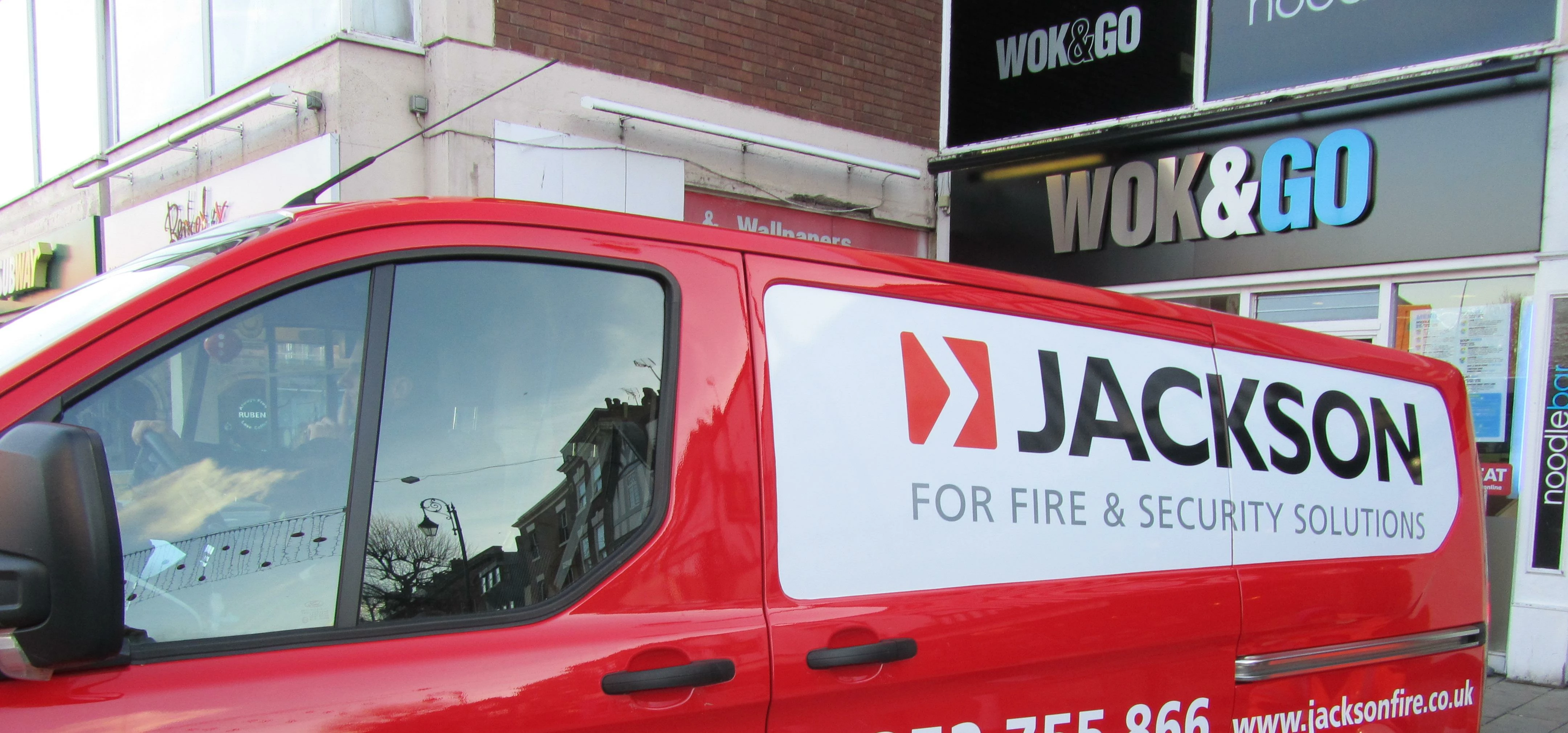 Jackson Fire carrying out maintenance at Wok & Go Chester 