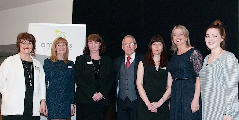 The Amacus team at The Better Health at Work Awards