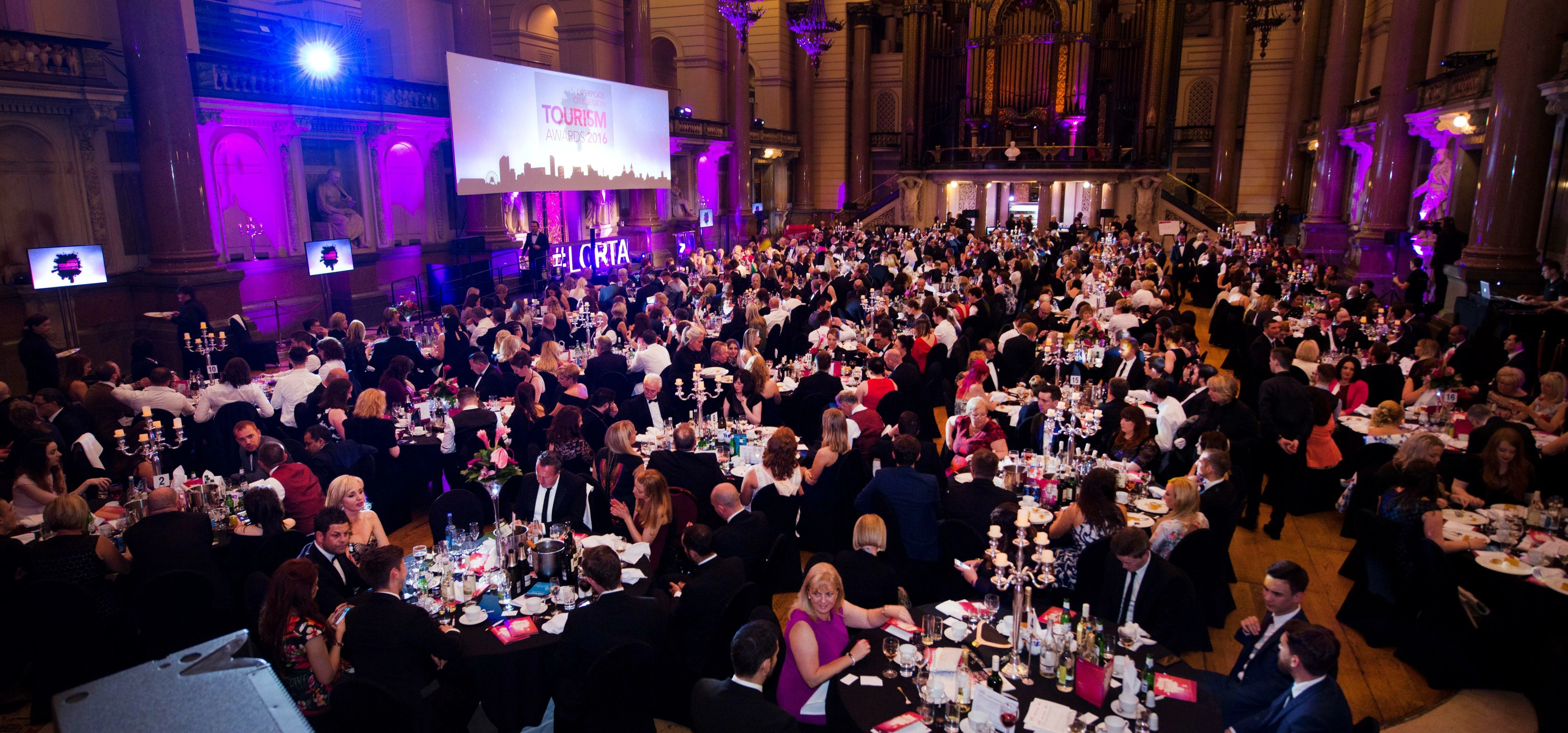 Tourism Awards 2016 at St George's Hall
