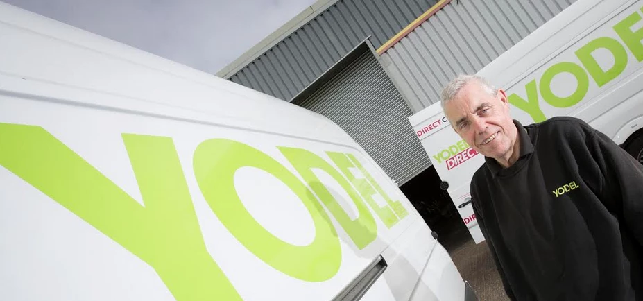 Yodel’s Ritchie Dresser, whose 42 years on the roads  of the North East have been rewarded with a ho