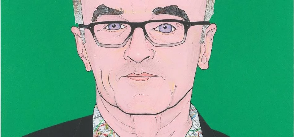 Dunstan Carter has also illustrated Manchester film director Danny Boyle (pictured)