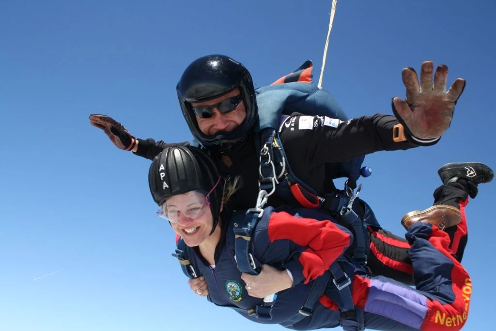 Charity skydive