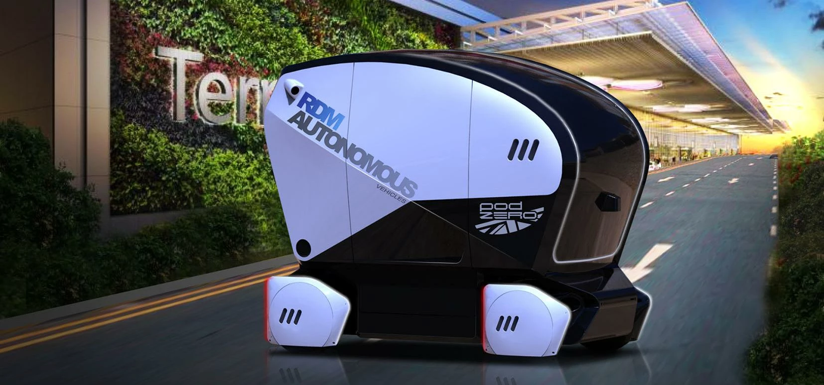 The next generation driverless vehicle pod launched by RDM Group 