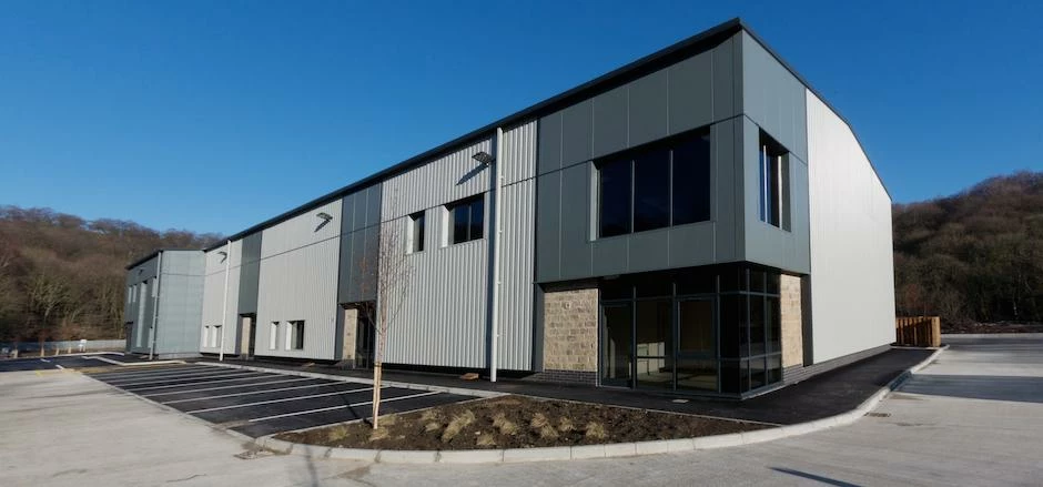 Industrial units at Park Valley Mills.