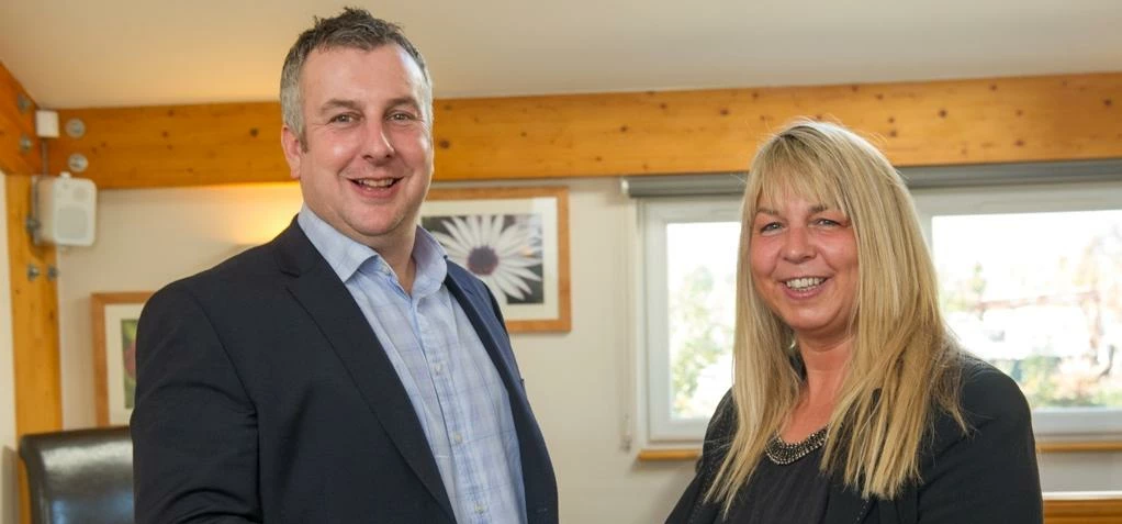 Director Andy Steele welcomes Cheryl Gledhill to 360 Chartered Accountants