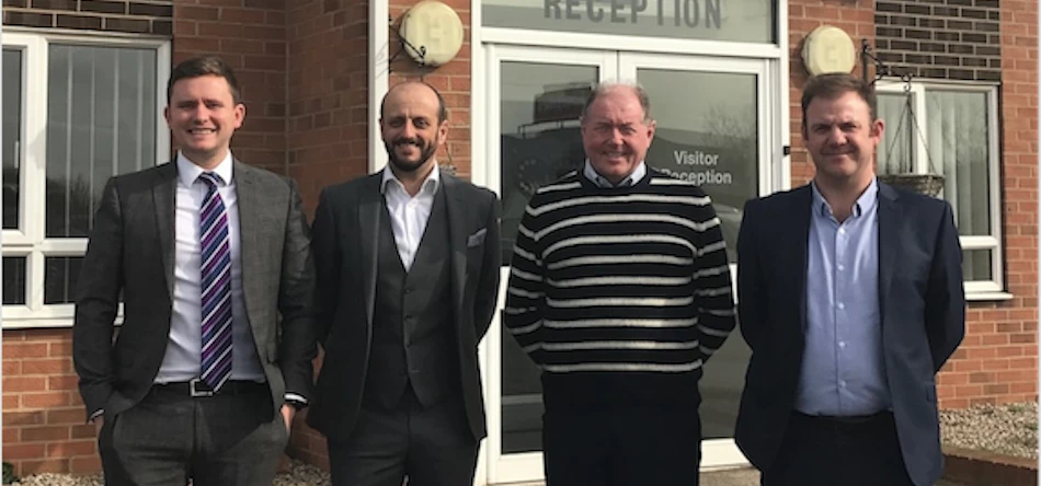 Anderson Barrowcliff Partner, James Dale, WSG UK Ltd Director, Mike Winchester, CIS Northern Regiona