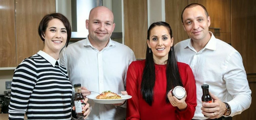 L-R: Sophie, Matt, Sajmira and Andrew