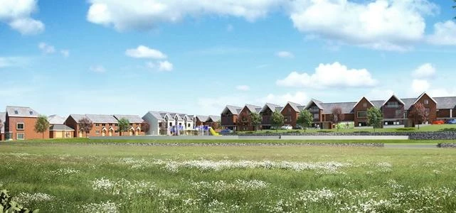 CGI of Beacon Lane site