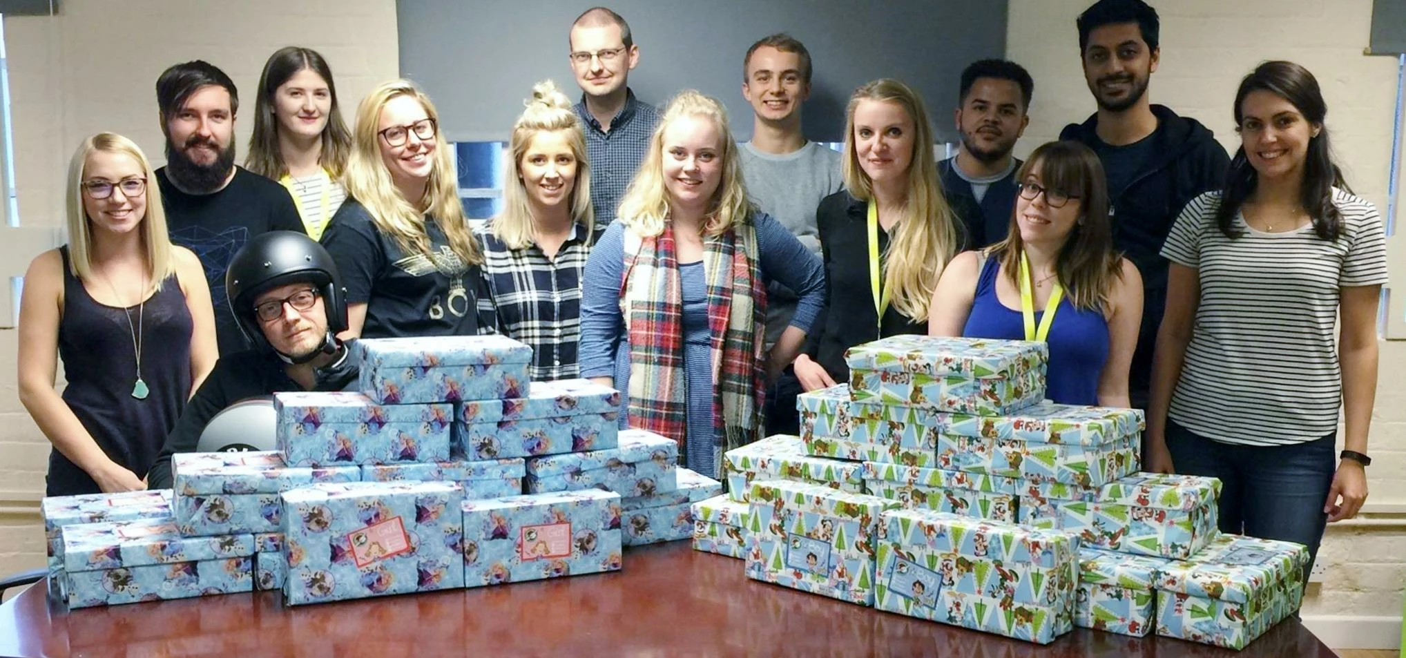 Some of the Fifteen team