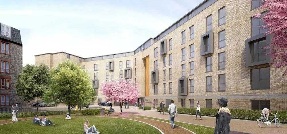 A CGI of the £25m New Park development