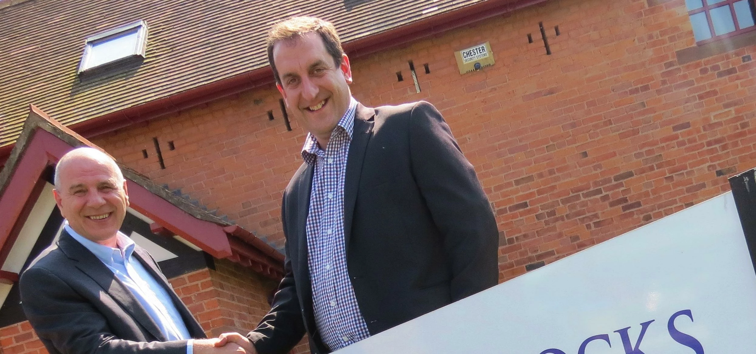 CEO of McLintocks Mike Caputo with new director Karl Rosedale