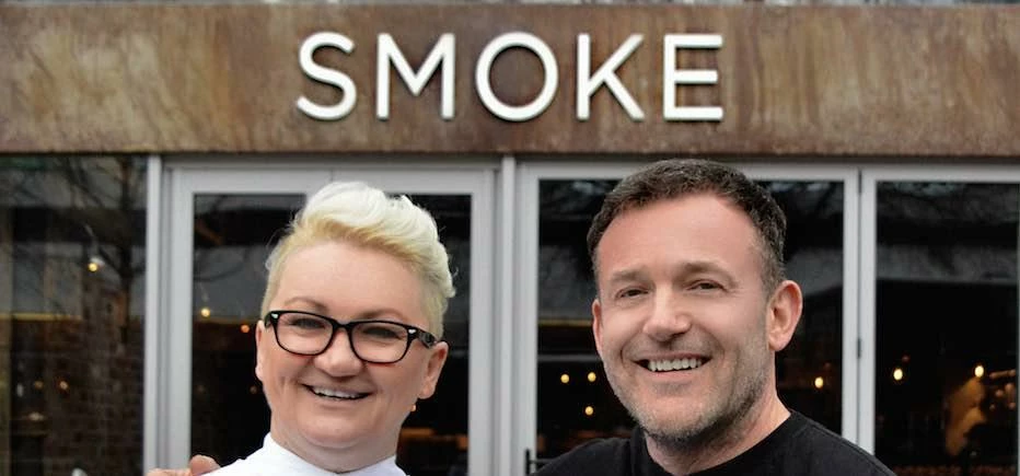 Duka Nagy and Sean Gregory partners at Smoke BBQ.