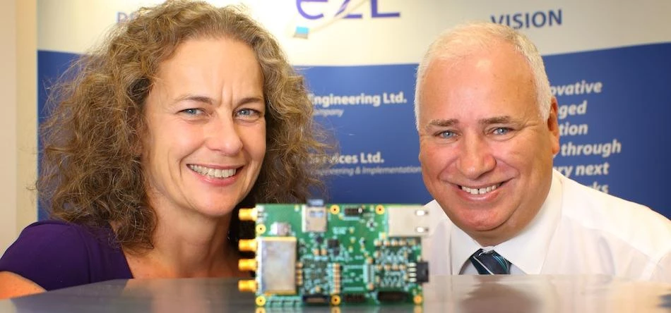  Jane Siddle of NEL with Barry Ross of e2E