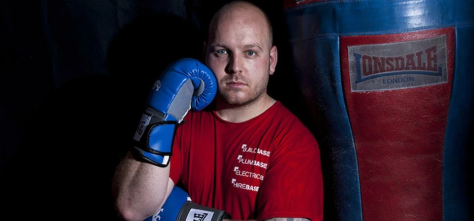 Glenn Dixon steps into the ring to raise money for Cancer Research UK