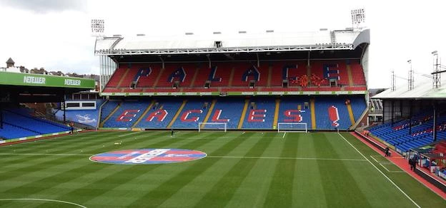 Holmesdale stand at Selhurst Park. Image: Rockybiggs/Wikimedia