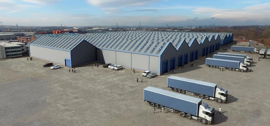 CGI of how the site will look following its refurbishment.