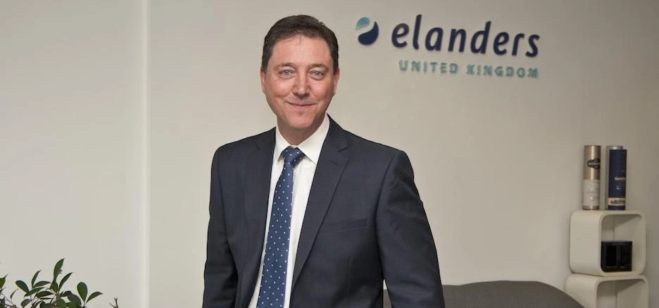 Chris Hewitt, new managing director of Elanders UK