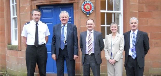 Sean Robinson Cumbria Constabulary Chief Superintendent, Richard Rhodes Cumbria Police & Crime Commi