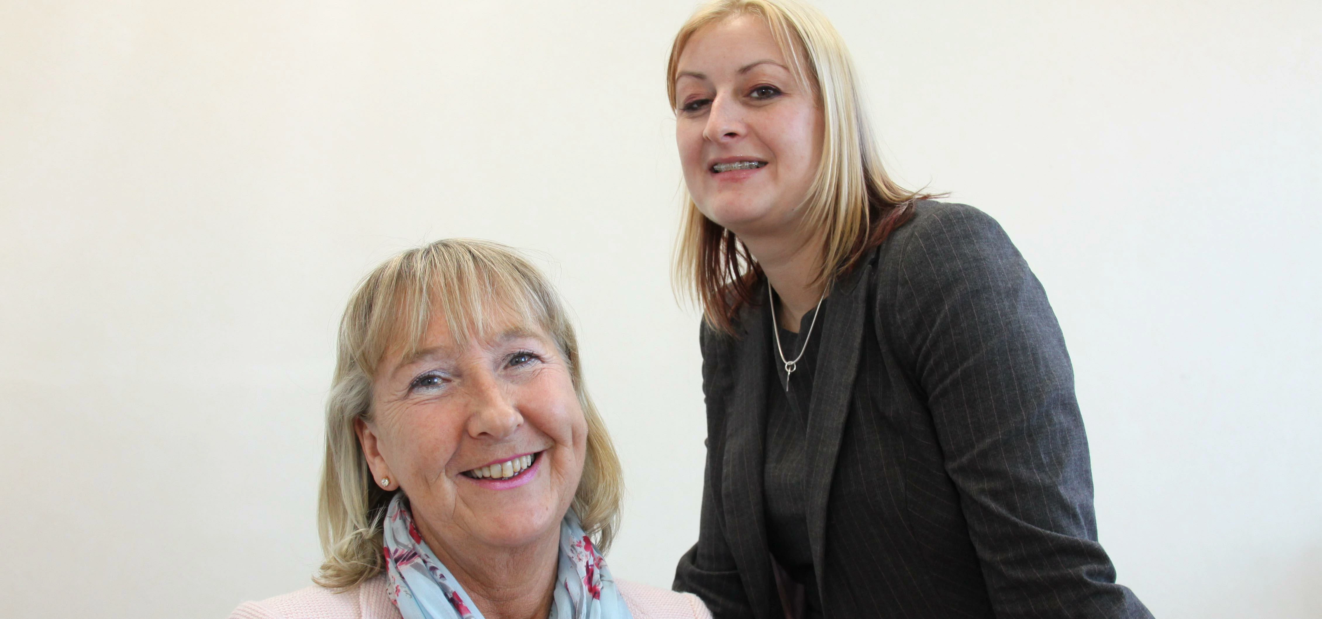 Court of Protection deputy Karen Pratt (left) and personal injury solicitor Ruth Markham, of BHP Law