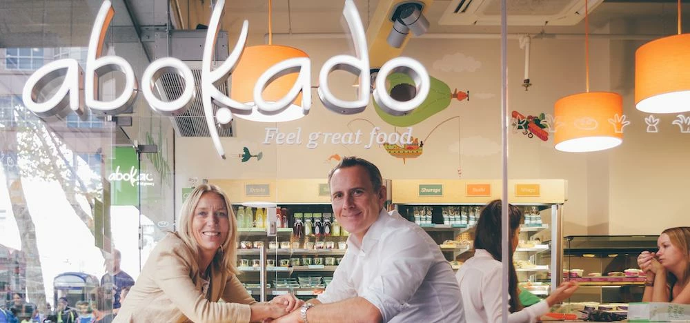 Abokado co-founders Mark and Lindsay Lilley.