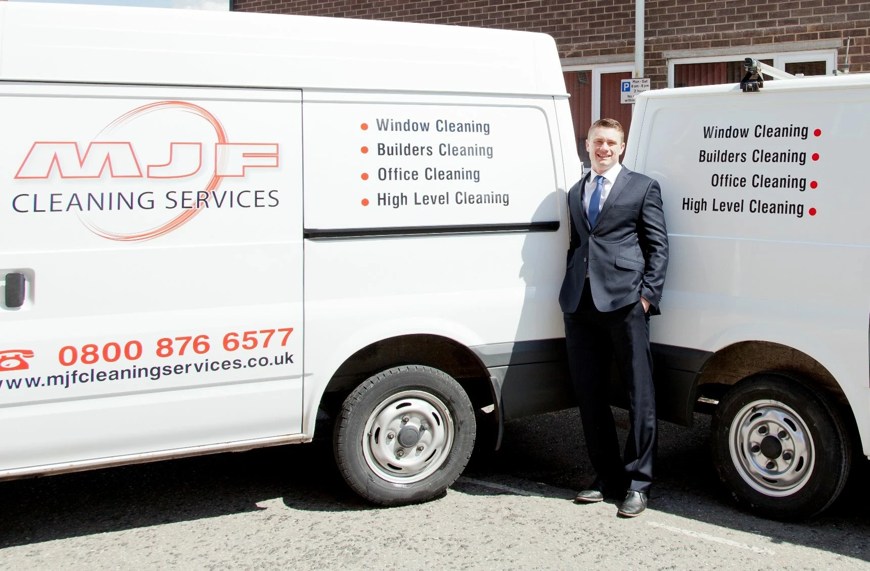 Martin Ferguson, MD of MJF Cleaning Services