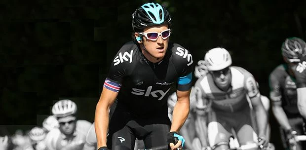 Geraint Thomas, professional road and track cyclist, courtesy of Graham Watson
