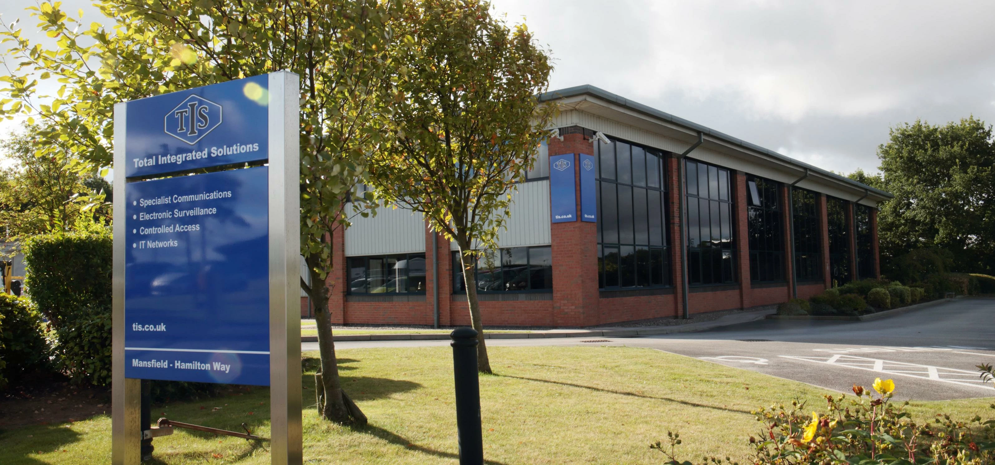 TIS headquarters in Mansfield, Nottingham