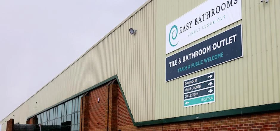 Easy Bathrooms' new Birstall showroom.