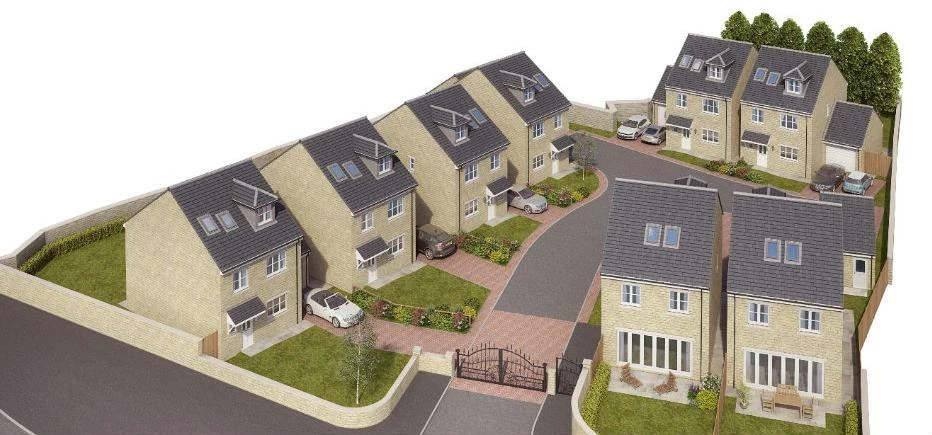  Artists impressions of the Mandale Homes development at Calder Green, Horbury. 