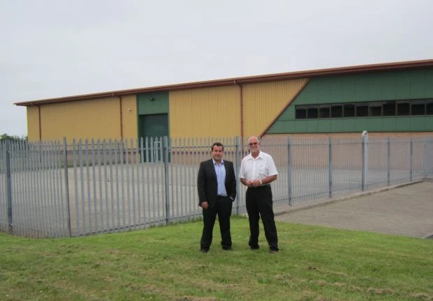 left to right: Tim Carter, Associate Partner at Sanderson Weatherall, with Peter Duncan, Managing Di