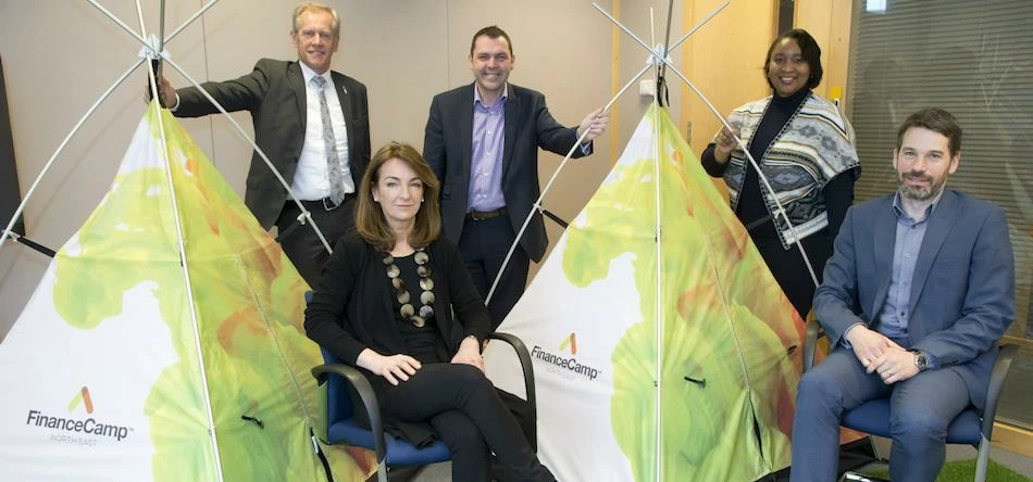 Hans Möller, North East LEP, Dawn Dunn, North East Finance, Paul McEldon, North East BIC, Paula Roge