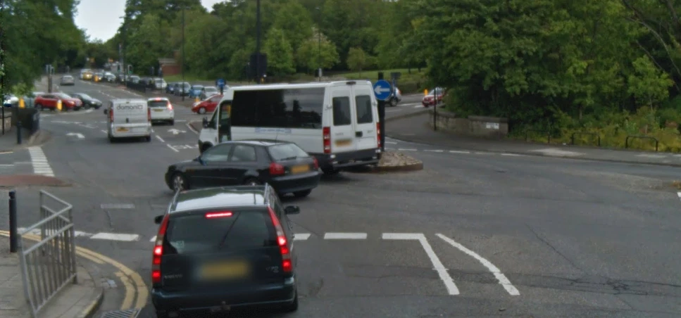 The double roundabout at Haddricks Mill, South Gosforth, was recently identified as one of Newcastle