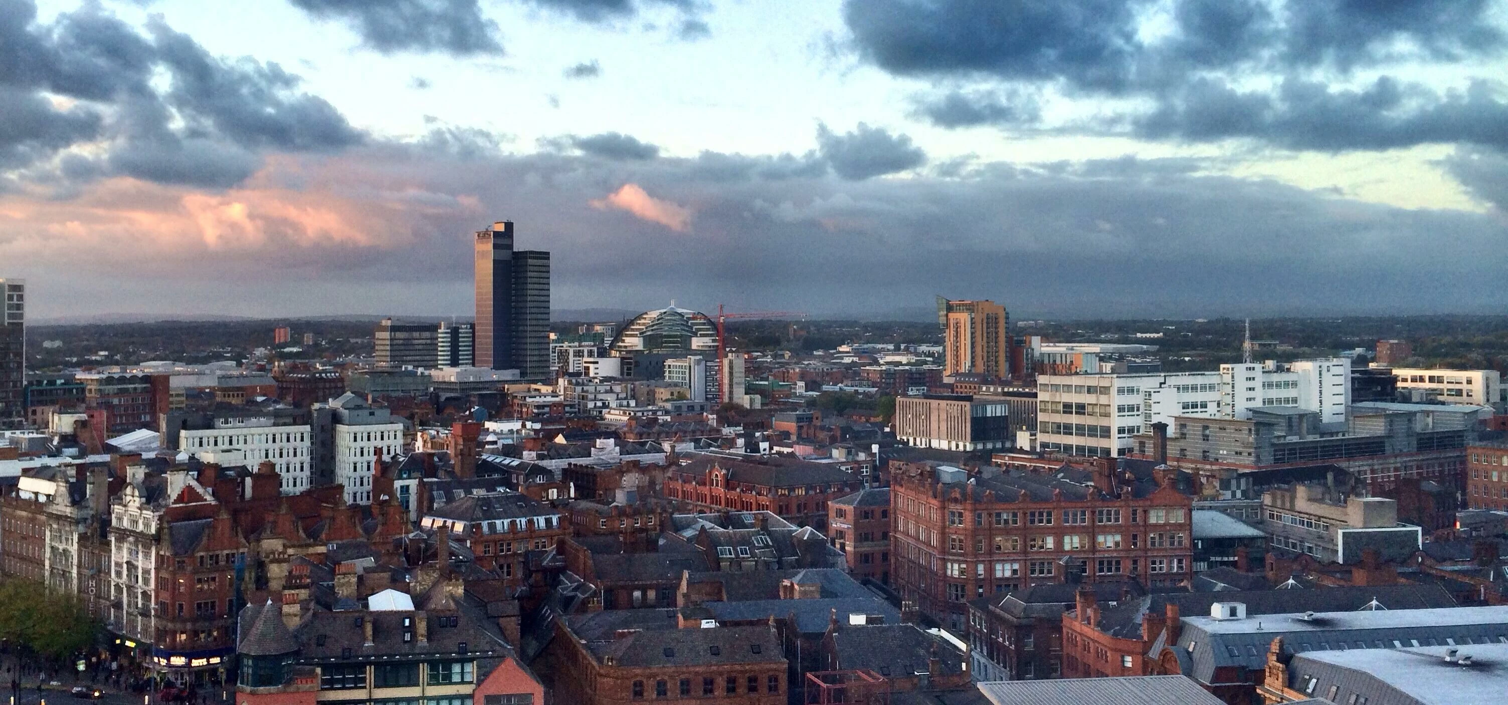 Manchester Northern Quarter - a view from a 15th floor