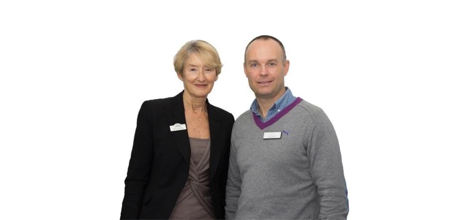 Helen Keighley, Director of Quality & Business for NDA and Rob Sullivan, Commercial Director for Ele