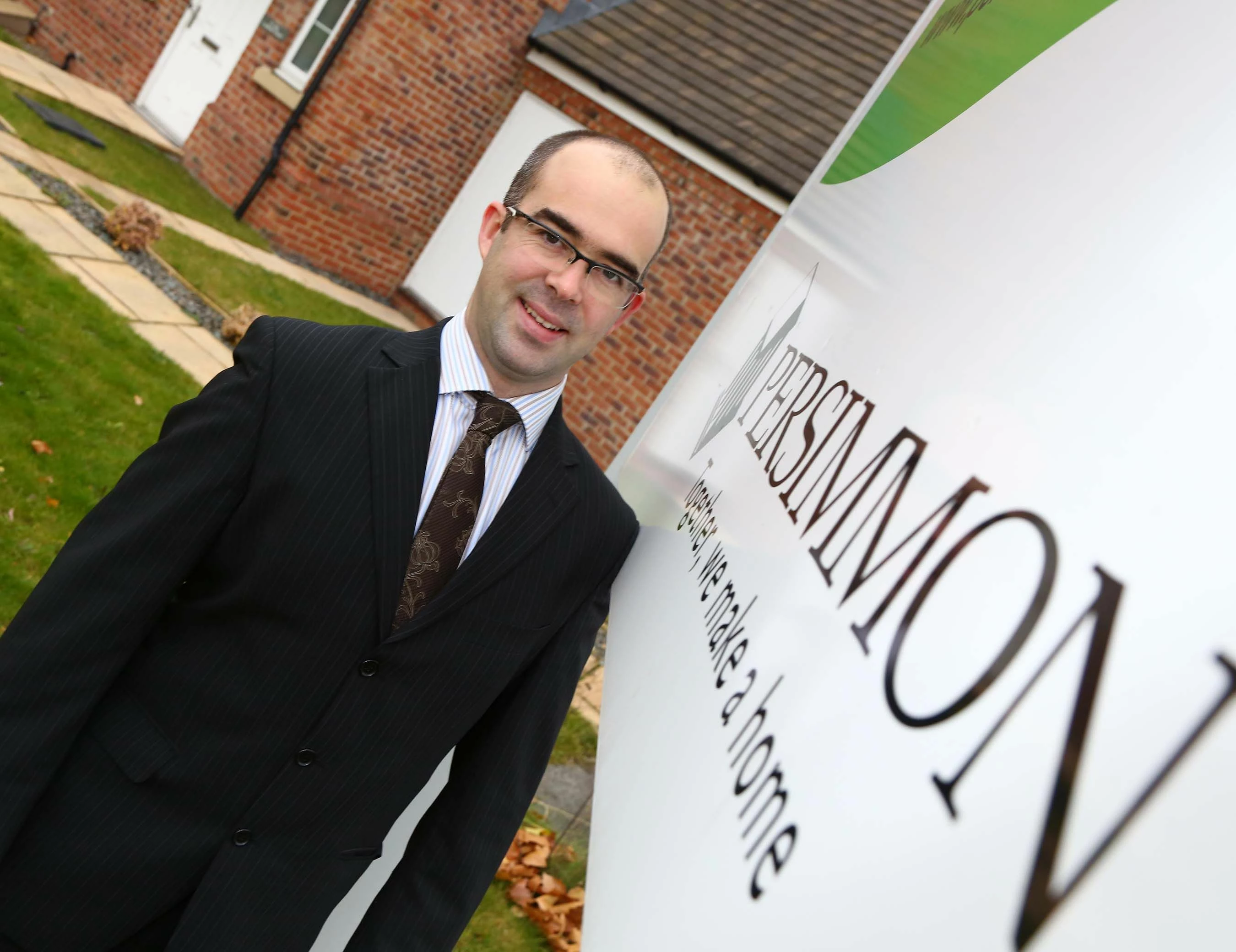 Persimmon Homes Yorkshire's managing director, Simon Usher 