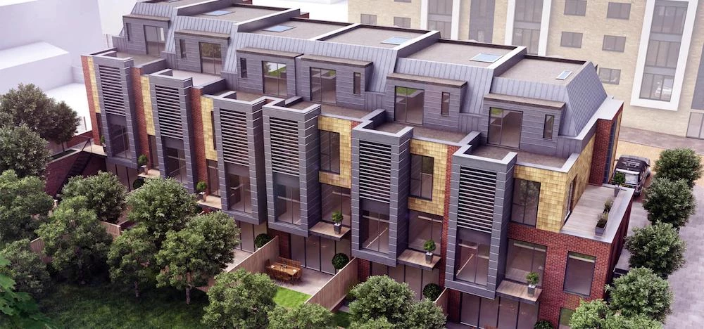 Artist's impression of Wolff Architects' Connaught Hill development.