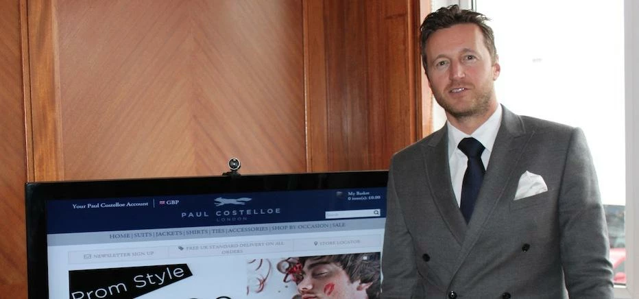 Yorkshire Payments' director, Marc Greenwood and the Paul Costelloe Man website.