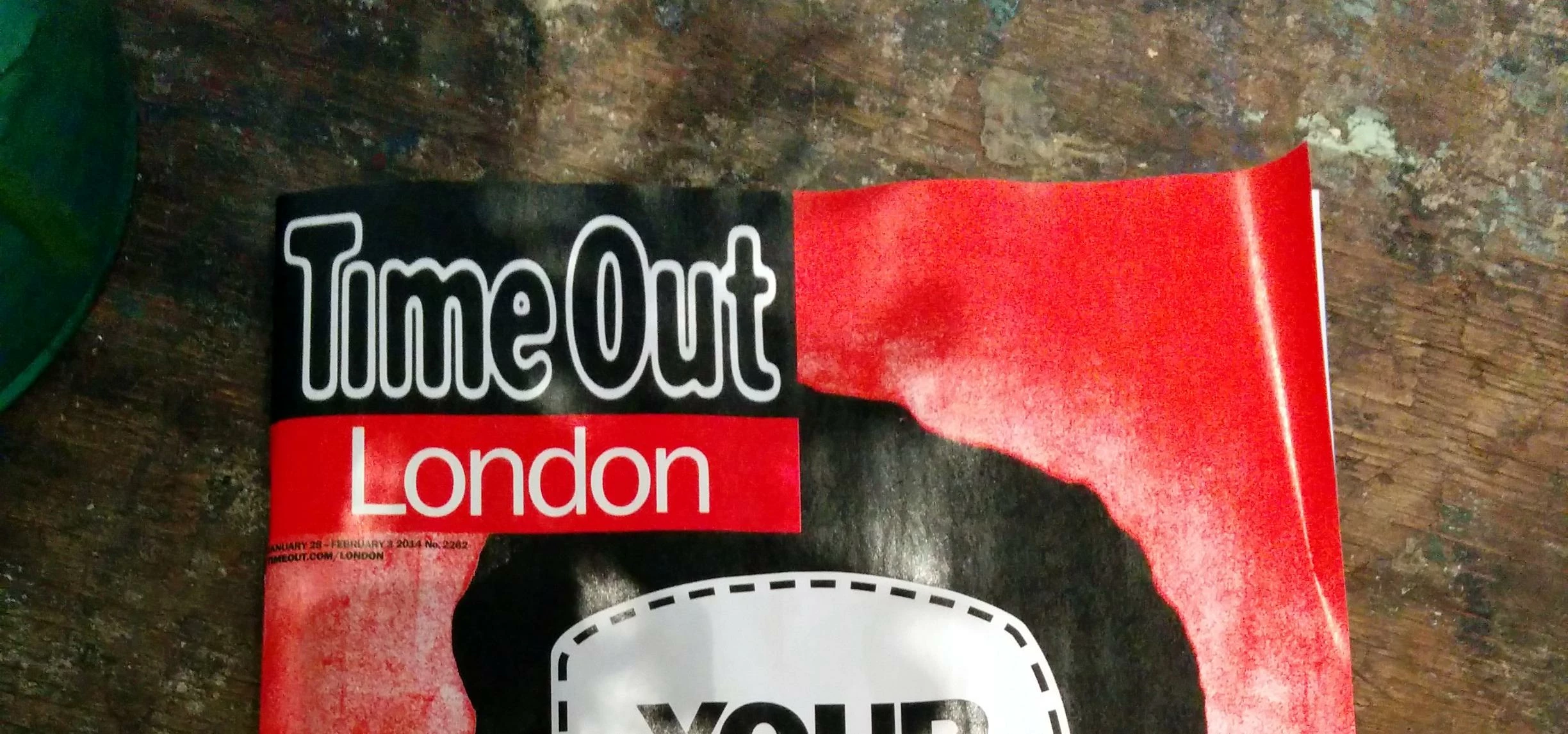 Che Guevara makers DIY cover, Time Out Magazine, London, UK