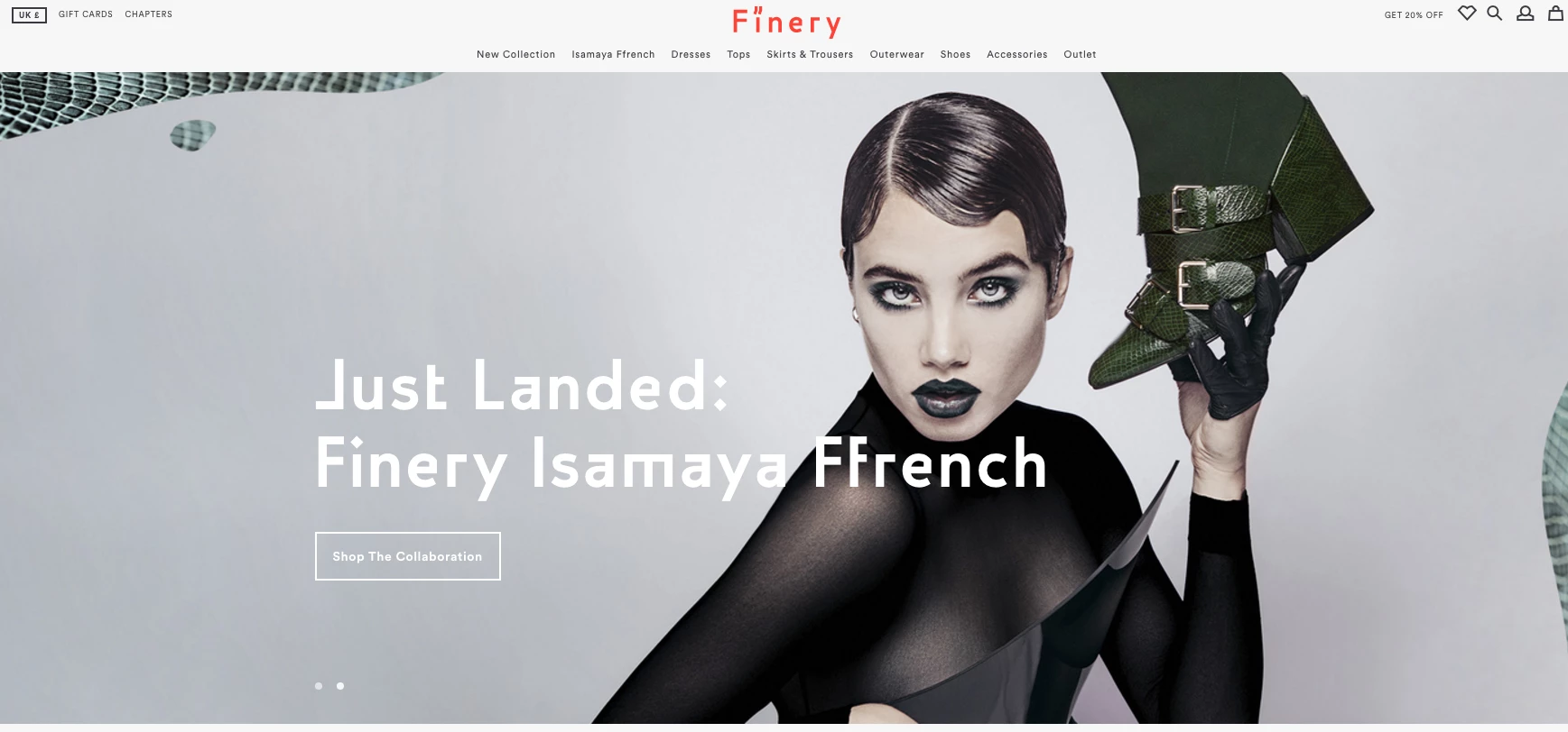 London-based womenswear brand Finery has launched a new partnership with Klarna.