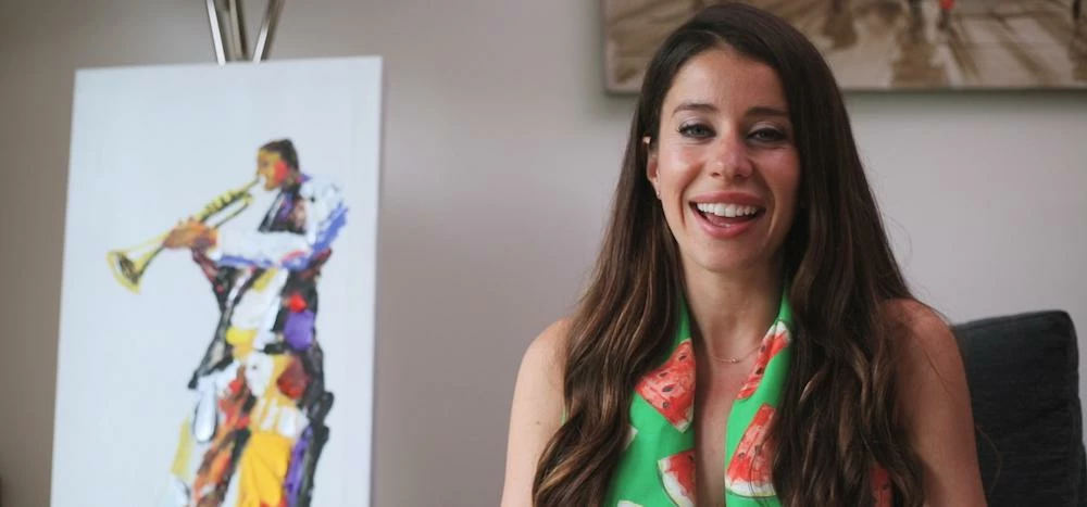 Apprentice runner-up Vana Koutsomitis, whose DatePlay app crowdfund is overfunding on Seedrs