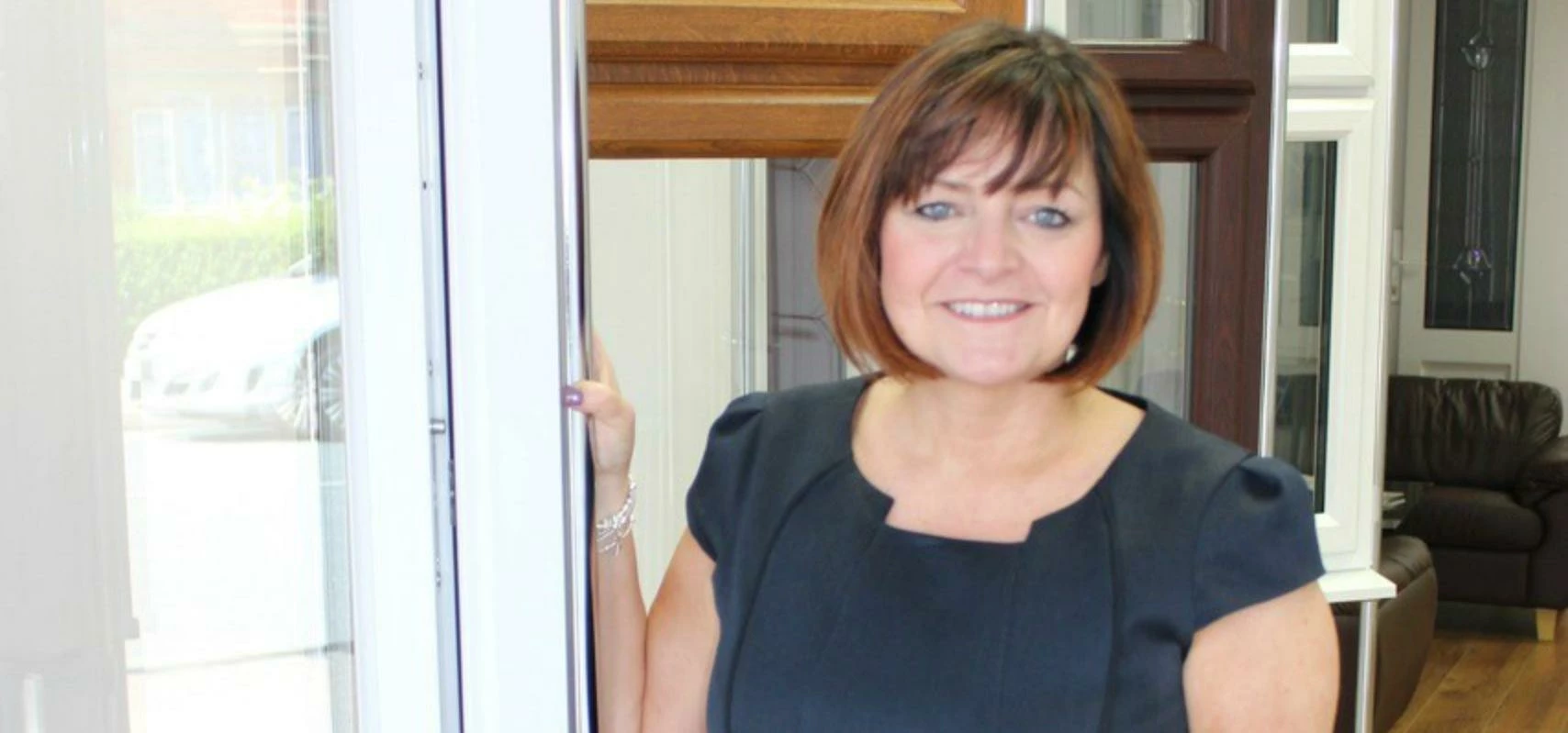 Managing Director of Bebington Glazing Kay Finlay